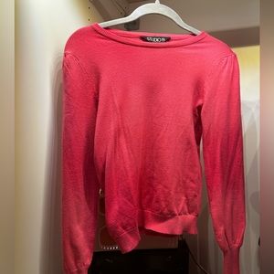Francesca’s/Studio 19 hot pink sweater